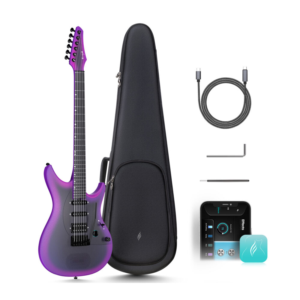 Guitarra Seizi Smart Inspire – Royal Purple