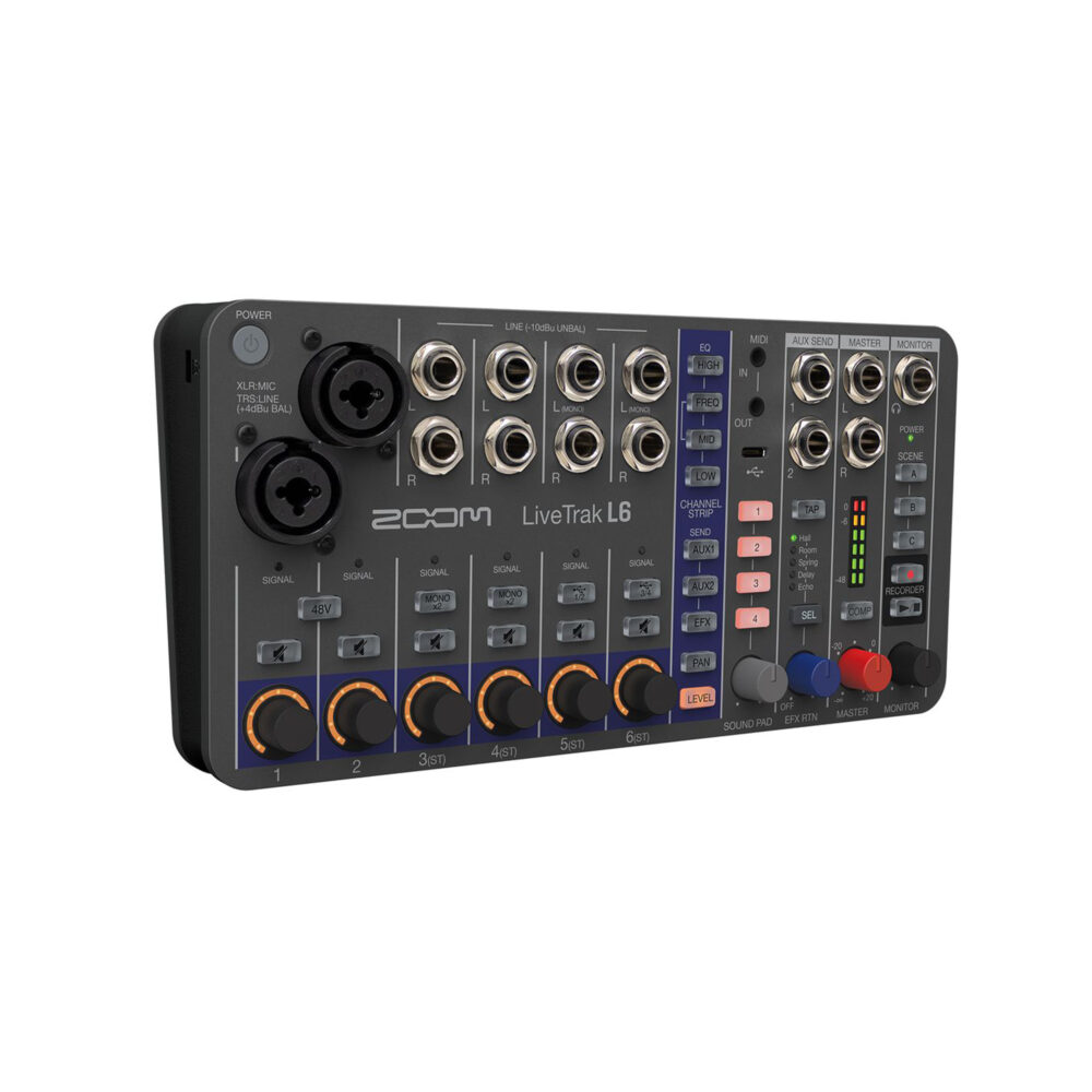 Zoom Livetrak L6 – Mixer Digital « Royal Music