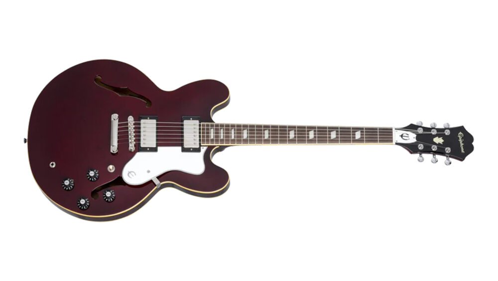 Epiphone Noel Gallagher Riviera – Dark Wine Red « Royal Music