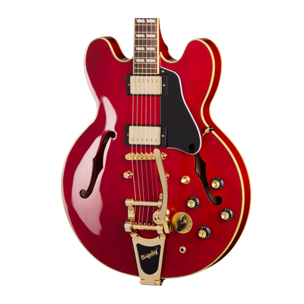 ギター EPIPHONE BACK TO THE FUTURE ES-345 Guitarra Epiphone Back to the Future ES-345 – Cherry Red « Royal Music