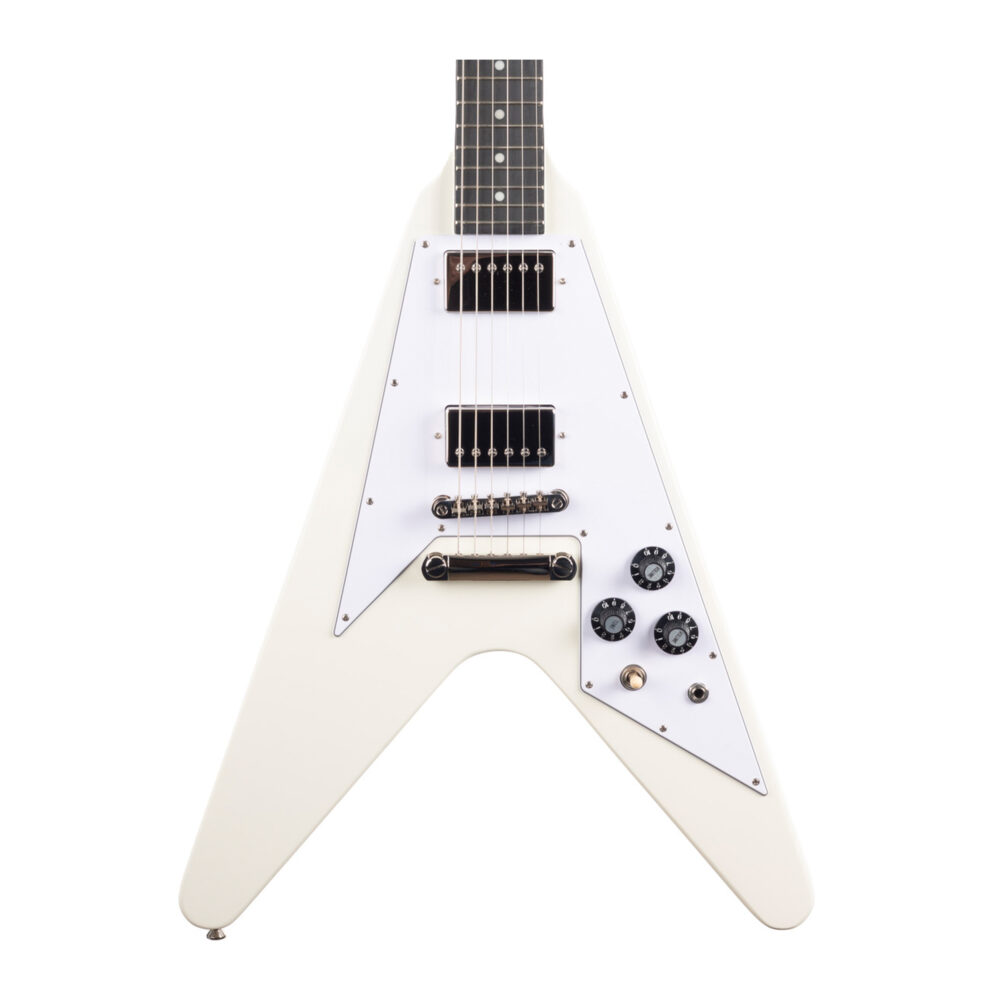 Guitarra Epiphone Flying V 70s – Classic White « Royal Music
