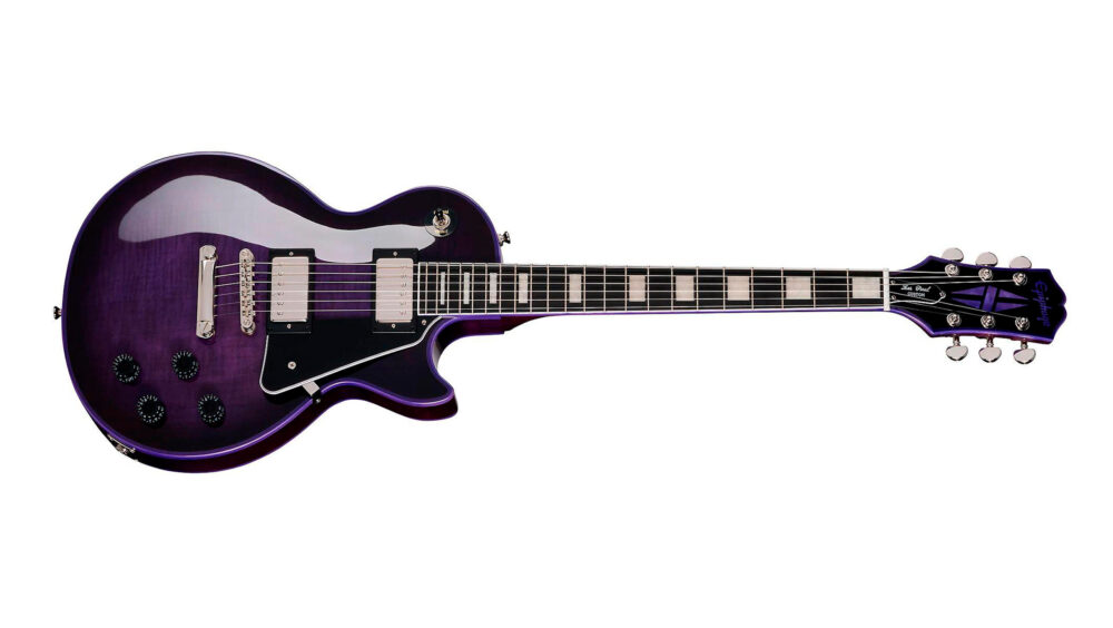 Guitarra Epiphone Les Paul Custom Widow – Purple Burst « Royal Music