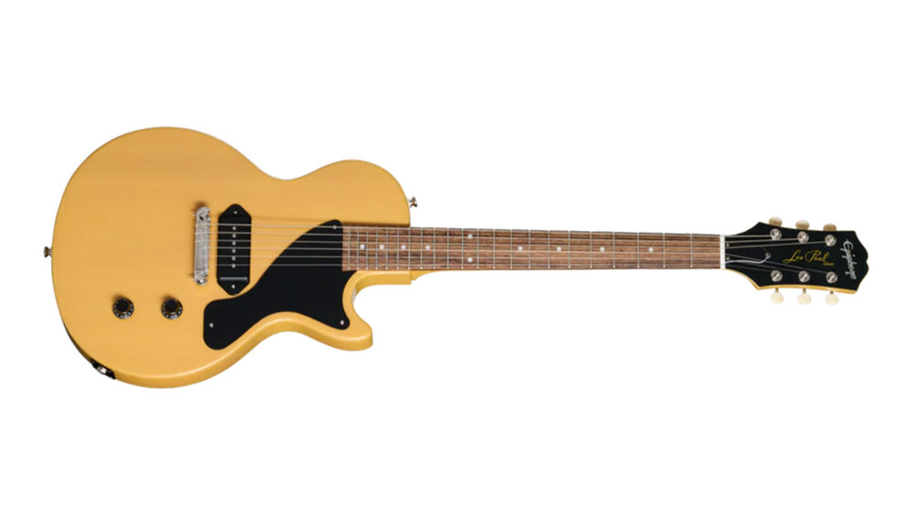 ギター Epiphone Les Paul Junior Epiphone Les Paul Junior TV Yellow « Royal Music