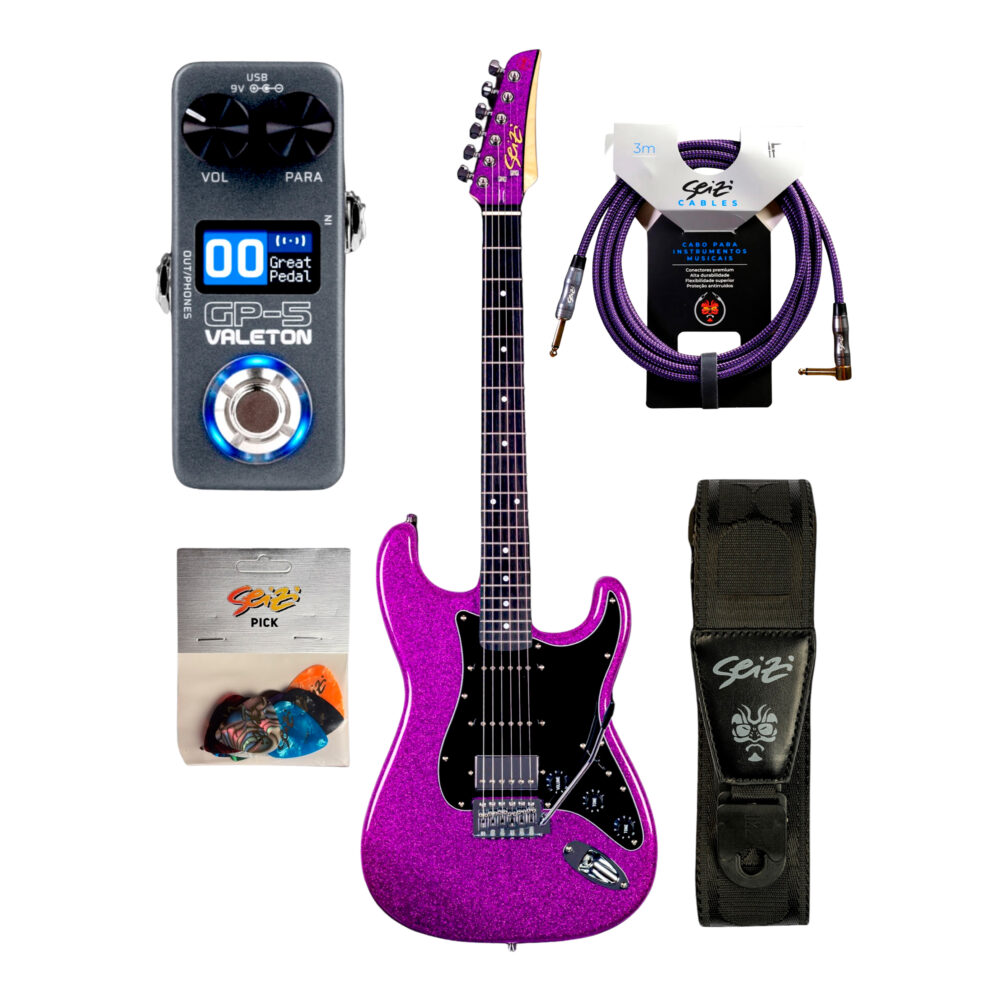 Kit Seizi Fun Katana Musashi HSS – PH – Dark Purple Sparkle