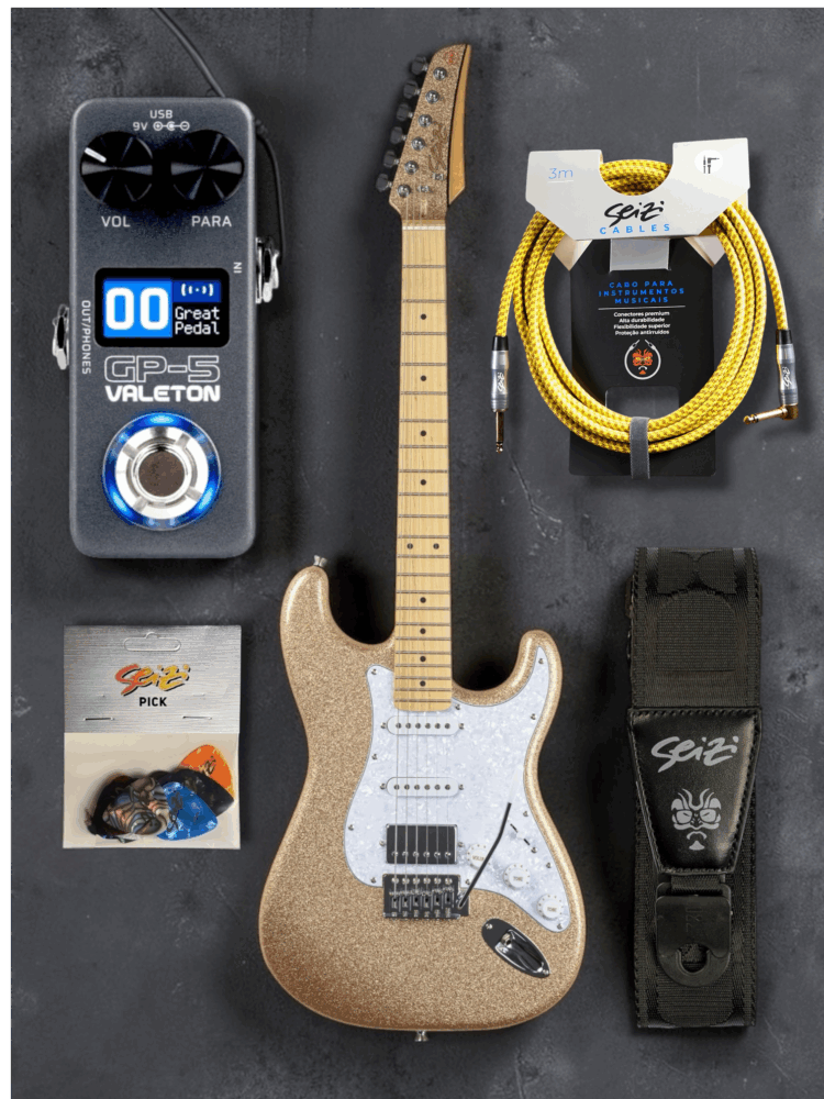 Kit Seizi Fun Katana Musashi HSS – MP – Desert Gold Sparkle